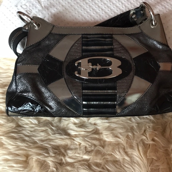 Vintage designer bag from Italy, patchwork leather - Picture 2 of 7